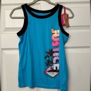 Girls, extra large justice tank top